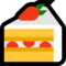 Shortcake emoji on Microsoft